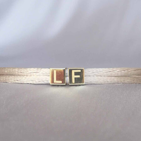 extra cube bracelet 14k gold