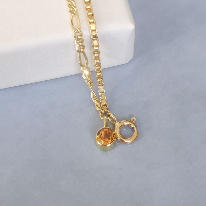 bracelet charm 14k gold