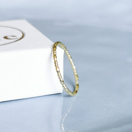 stacking ring 14k gold